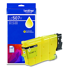 Brother LC507Y Ultra High Yield Yellow Ink Cartridge