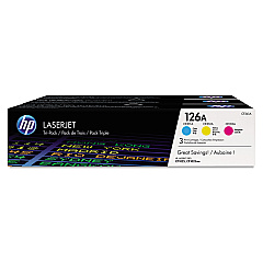 HP CF341A Color Toner Cartridge Tri-Pack