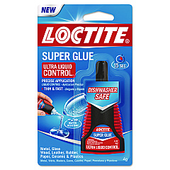 Loctite Ultra Liquid Control Super Glue, 0.14 oz, Dries Clear (1647358)
