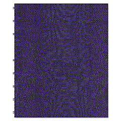 Blueline MiracleBind Notebook, 1 Subject, Medium/College Rule, Purple Cover, 9.25 x 7.25, 75 Sheets (AF915086)