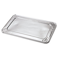 HFA Steam Pan Foil Lids, Fits Full-Size Pan, 45 Gauge, 12 x 20.81, 50/Carton (205045)