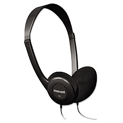 Maxell HP-100 Headphones, Black (190319)