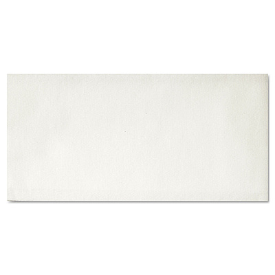 Hoffmaster Linen-Like Guest Towels, 12 x 17, White, 125 Towels/Pack, 4 Packs/Carton (856499)