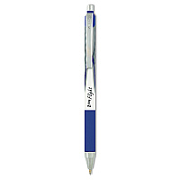 Zebra Z-Grip Flight Ballpoint Pen, Retractable, Bold 1.2 mm, Blue Ink, White Barrel, 12/Pack (21920)