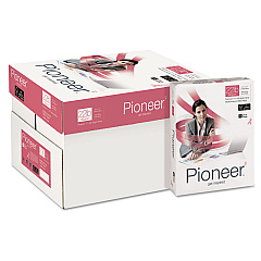 Pioneer Premium Multipurpose Paper, 99 Bright, 22 lb Bond Weight, 8.5 x 11, Bright White, 500 Sheets/Ream, 10 Reams/Carton (PIO1122F)