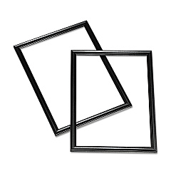 AbilityOne 7105000528689 SKILCRAFT Style A-Frame, Black, Wood, 8.5 x 11