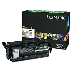 Lexmark T654X31G Return Program Extra High-Yield Toner, 36,000 Page-Yield, Black