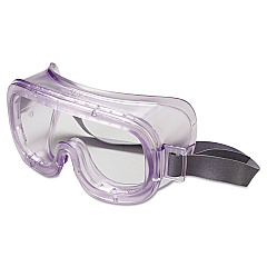 Classic Safety Goggles, Antifog/Uvextreme Coating, Clear Frame/Clear Lens (S360)