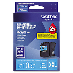 Brother LC105C Cyan Ink Cartridge