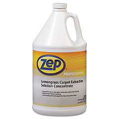 Zep Professional Carpet Extraction Cleaner, Lemongrass, 1gal Bottle (1041398EA)