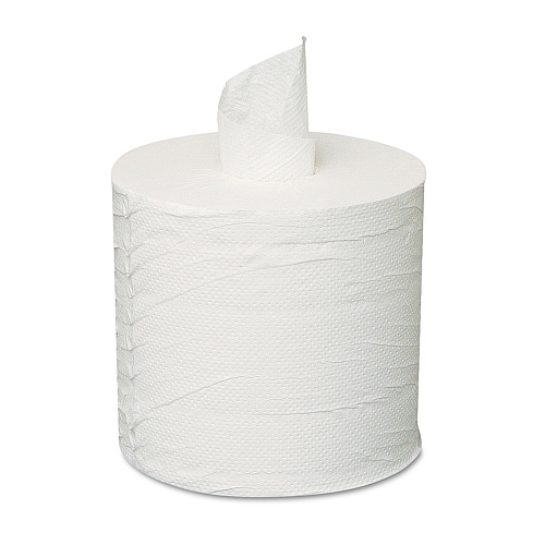 GEN Centerpull Towels, 2-Ply, White, 600 Roll, 6 Rolls/Carton (GEN203)