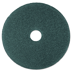 3M Low-Speed High Productivity Floor Pads 5300, 19" Diameter, Blue, 5/Carton (08412)