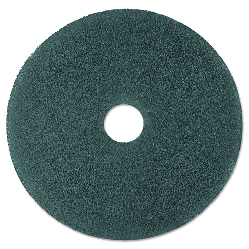 3M Low-Speed High Productivity Floor Pads 5300, 19" Diameter, Blue, 5/Carton (08412)