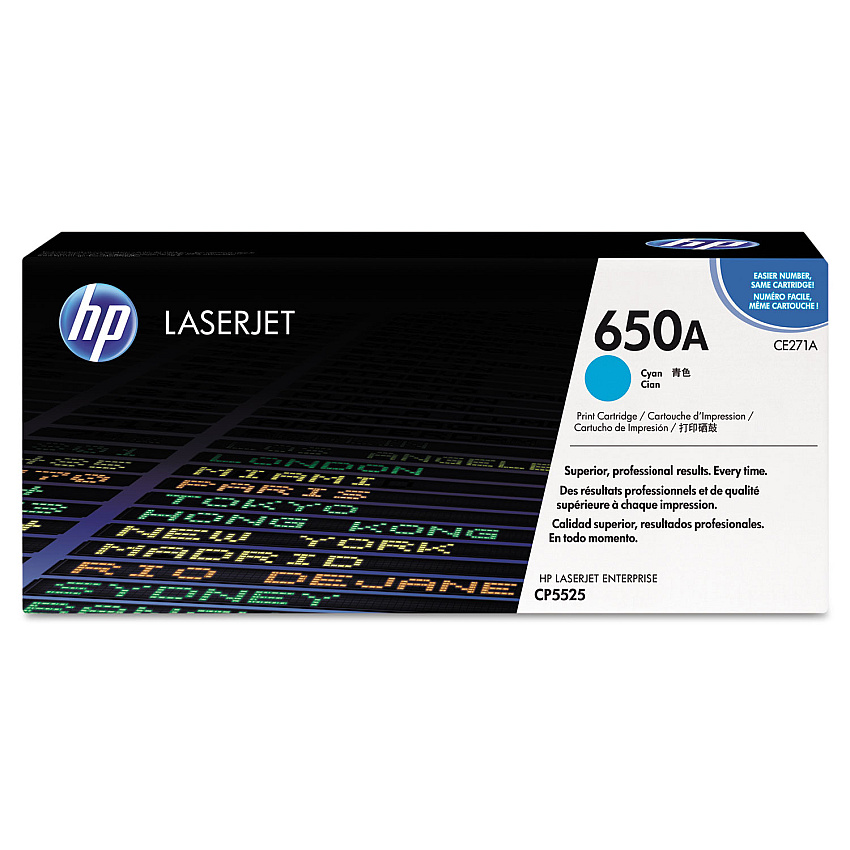 HP CE271A Cyan Toner Cartridge