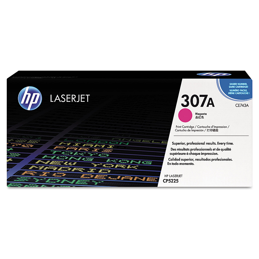 HP CE743A Magenta Toner Cartridge
