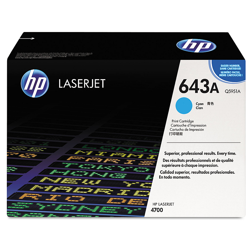 HP Q5951A Cyan Toner Cartridge