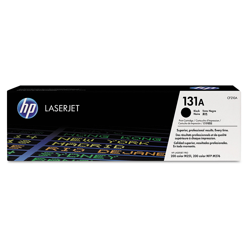 HP CF210A Black Toner Cartridge