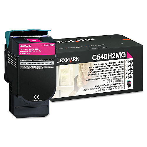 Lexmark C540H2MG Magenta Toner Cartridge