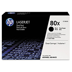 HP CF280XD Black Toner Cartridge Dual Pack