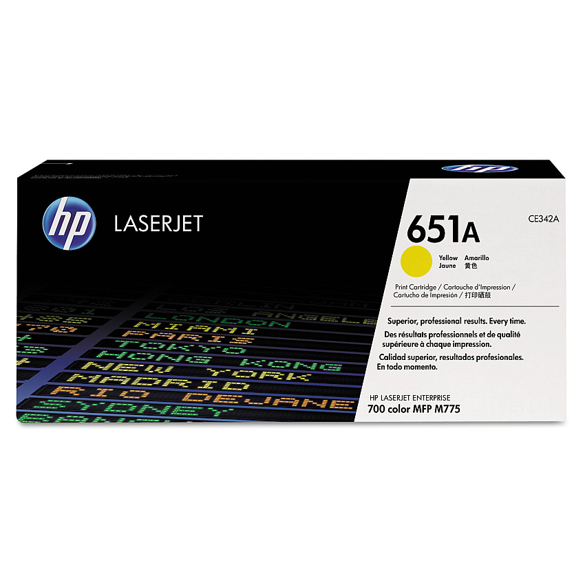 HP CE342A Yellow Toner Cartridge