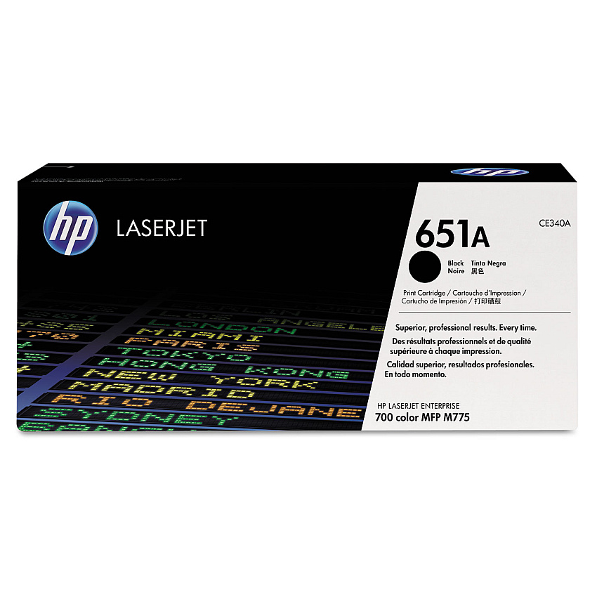 HP CE340A Black Toner Cartridge