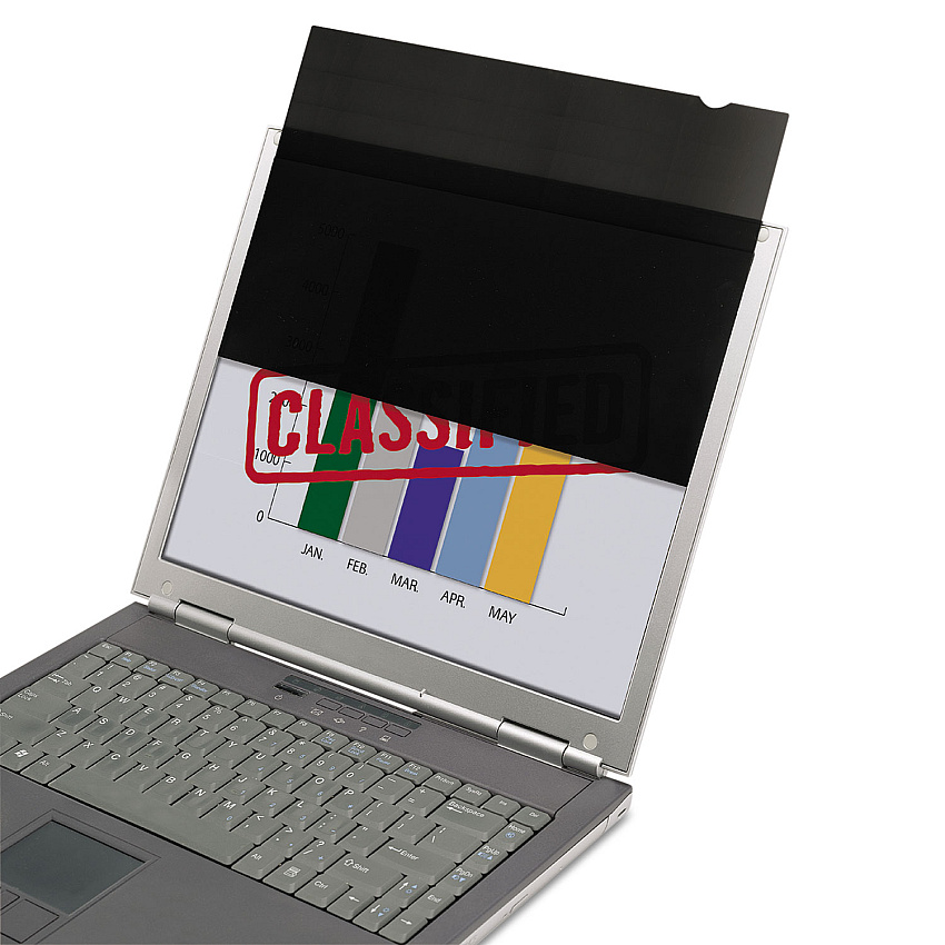 AbilityOne 7045015995302, Shield Privacy Filter, LCD Monitor, Widescreen, 15.6"
