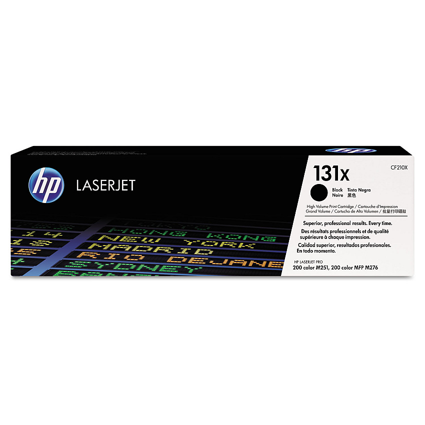 HP CF210X Black Toner Cartridge