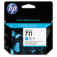 HP CZ134A Cyan Ink Cartridge 3-pack