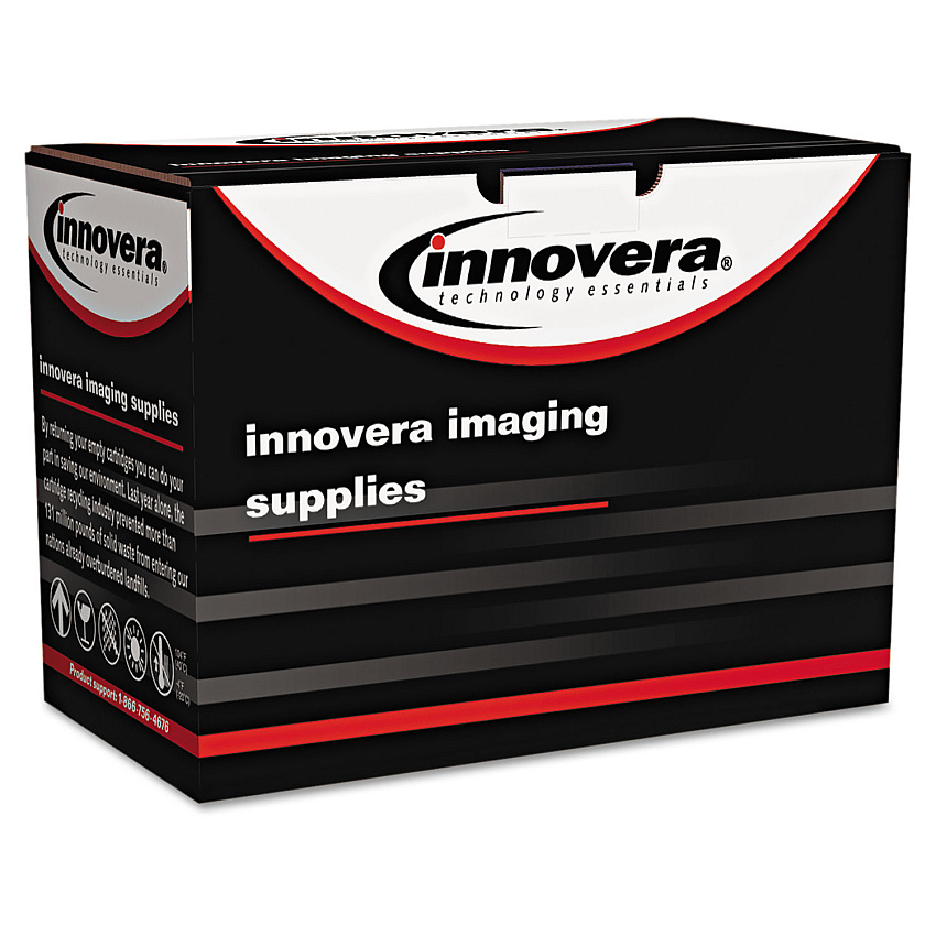 Innovera Remanufactured Red Postage Meter Ink, Replacement for 787-1