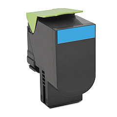 Lexmark 70C1HC0 Cyan Toner Cartridge