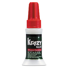 All Purpose Brush-On Krazy Glue, 0.17 oz, Dries Clear (KG92548R)