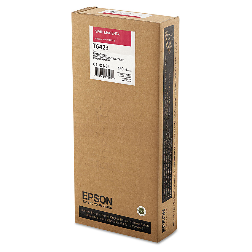 Epson T642300 UltraChrome HDR Ink, Magenta