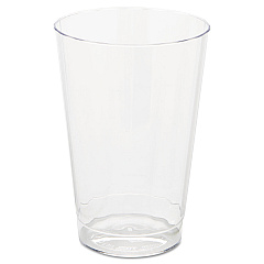 WNA Classic Crystal Plastic Tumblers, 12 oz, Clear, Fluted, Tall, 20 Pack, 12 Packs/Carton (CC12240)