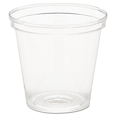WNA Comet Plastic Portion/Shot Glass, 1 oz, Clear, 50/Pack, 50 Packs/Carton (P10)