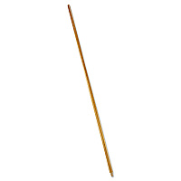 Rubbermaid Commercial Wood Threaded-Tip Broom/Sweep Handle, 1.31" dia x 60", Natural (6361)