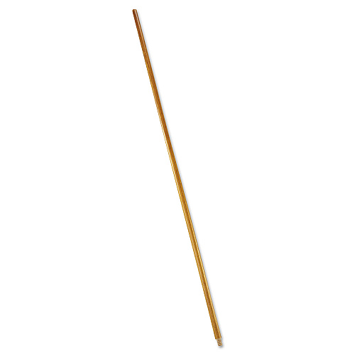 Rubbermaid Commercial Wood Threaded-Tip Broom/Sweep Handle, 1.31" dia x 60", Natural (6361)