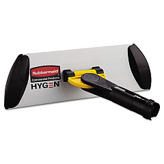 Rubbermaid Commercial HYGEN Wall/Stairs Quick Connect Frame, 11w x 3 1/2d, Yellow (Q550)
