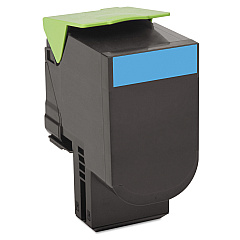 Lexmark 80C10C0 Cyan Toner Cartridge