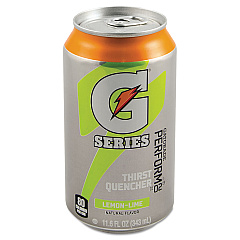 Gatorade Thirst Quencher Can, Lemon-Lime, 11.6oz Can, 24/Carton (00901)