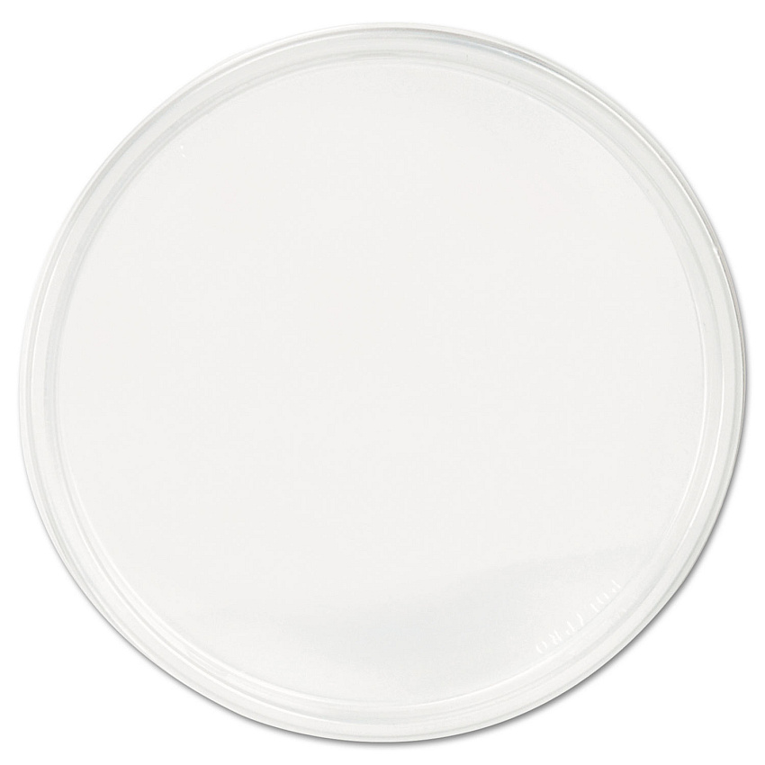 Fabri-Kal PolyPro Microwavable Deli Container Lids, Clear, 500/Carton (PPLID)