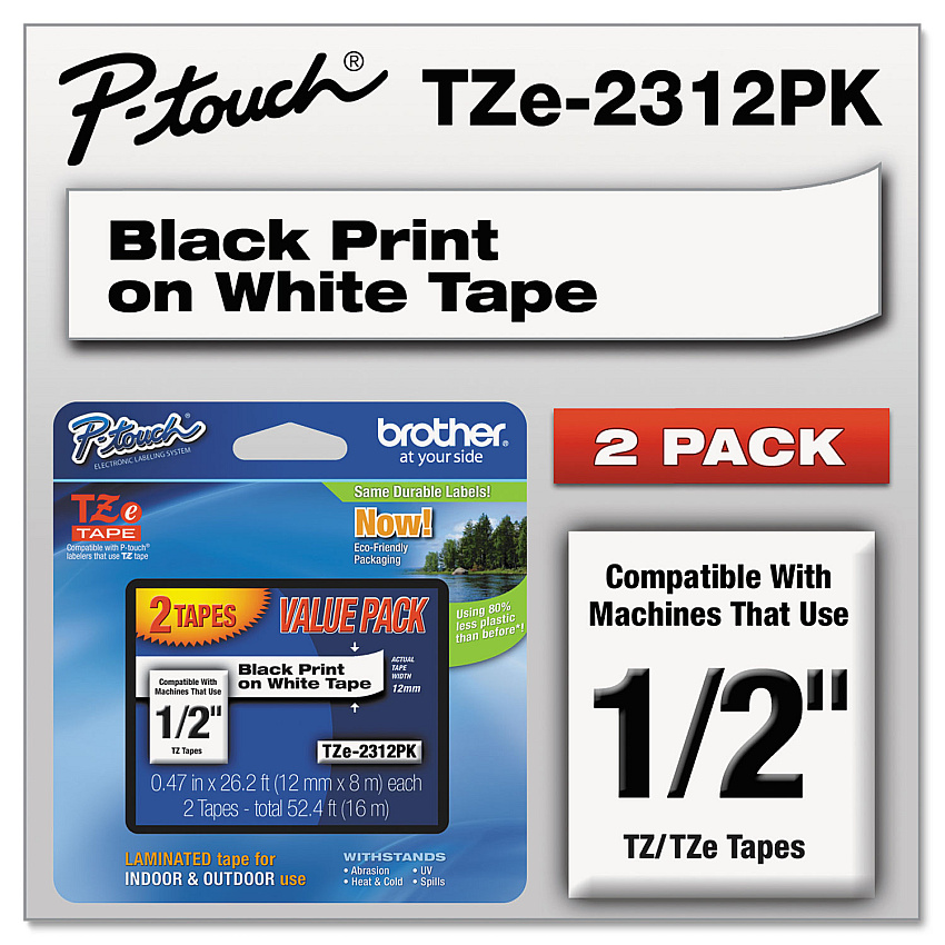 Brother TZE2312PK Tape