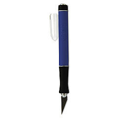X-ACTO X3000 Rubber-Barrel Hobby Knife, Three #11 Blades, Black (X3730Q)