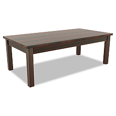 Alera Valencia Series Occasional Table, Rectangle, 47.254w x 19.13d x 16.38h, Mahogany (ALEVA7548MY)