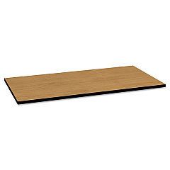 HON Huddle Multipurpose Rectangular Top, 60w x 30d, Harvest/Black (MT3060GNCP)