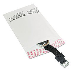 Sealed Air Jiffylite Self-Seal Bubble Mailer, #0, Barrier Bubble Lining, Self-Adhesive Closure, 6 x 10, White, 200/Carton (55839)