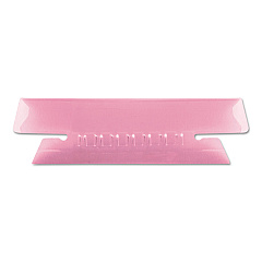 Pendaflex Transparent Colored Tabs For Hanging File Folders, 1/3-Cut Tabs, Pink, 3.5" Wide, 25/Pack (4312PIN)