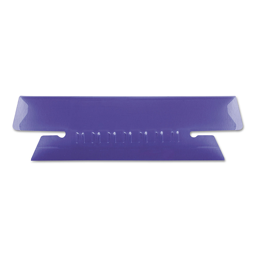 Pendaflex Transparent Colored Tabs For Hanging File Folders, 1/3-Cut Tabs, Violet, 3.5" Wide, 25/Pack (4312VIO)