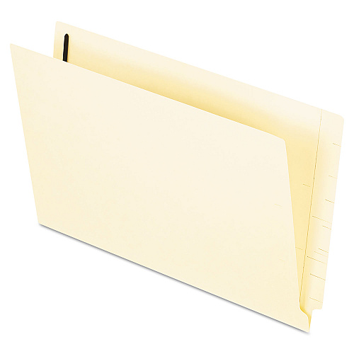Pendaflex Manila End Tab Expanding Fastener Folders, 2-Ply Tabs, 2 Fasteners, Legal Size, 11-pt Manila Exterior, 50/Box (H20U13)