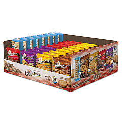 Grandma's Cookies Variety Tray 36 Count, 2.5 oz Packs (14867)