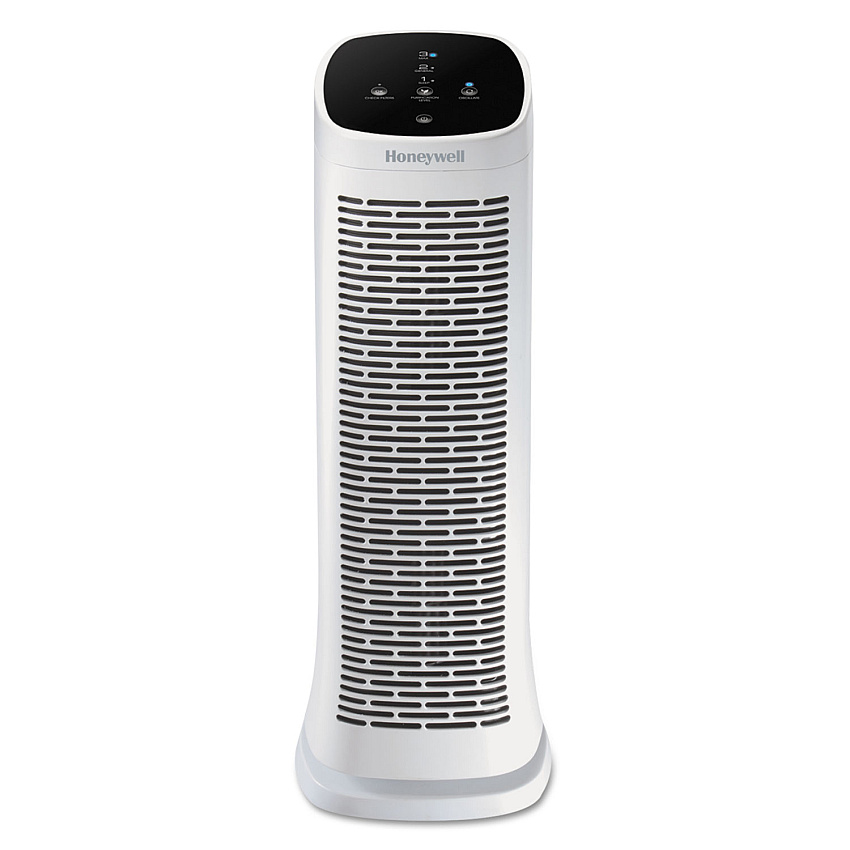 Honeywell AirGenius 3 Air Cleaner and Odor Reducer, 225 sq ft Room Capacity, White (HFD300V1)